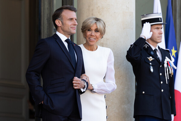 Эммануэль и Брижит Макрон / Global Look Press