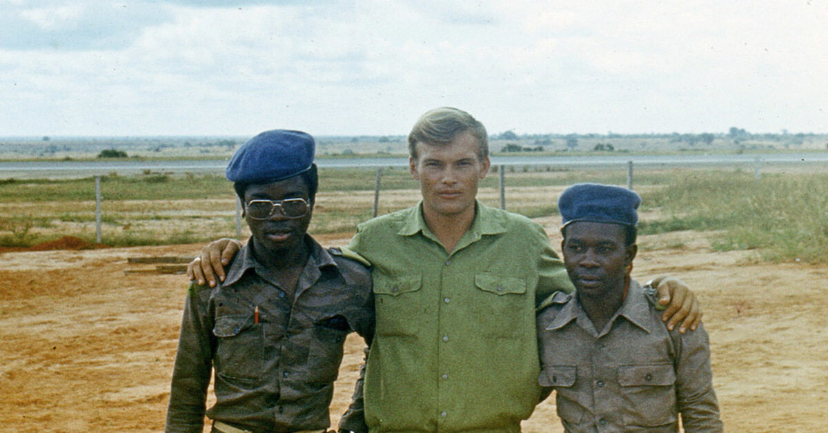 Советский советник в Анголе, фото из сети.