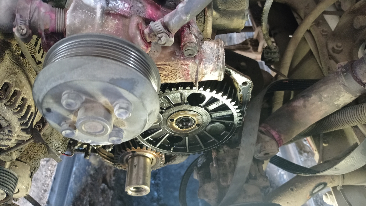 Добрались до злосчастной шестеренки