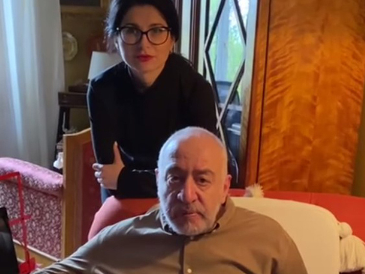 С обозревателем «МК». Фото: из личного архива Евы Меркачевой