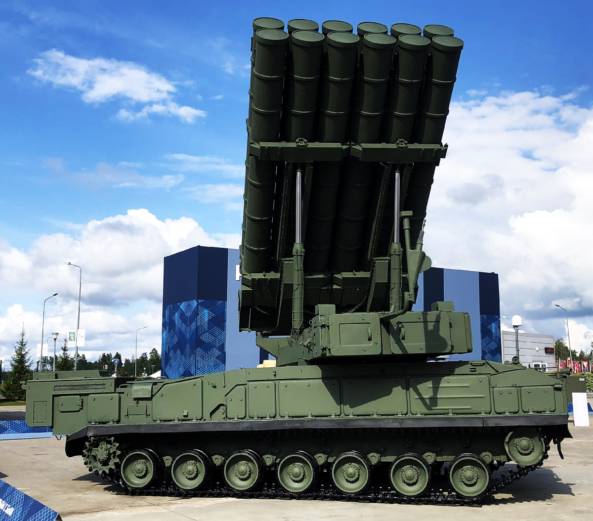 Пусковая установка 9А316МЭ ЗРК "Викинг".