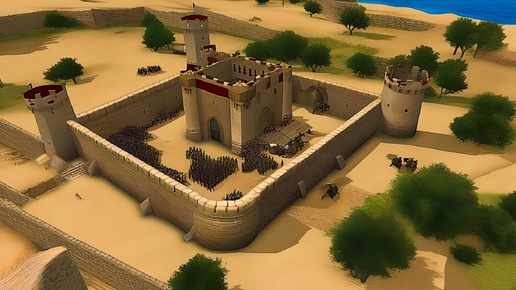 Stronghold Crusader HD 🏰 Игры Крестоносцев ⚬ 12. Ручей @fireflyworlds