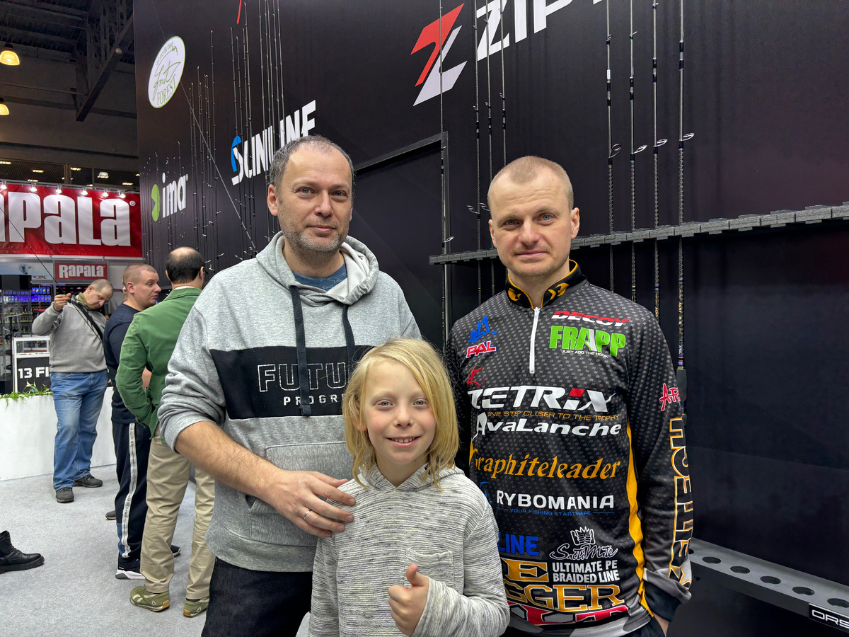 Андрей Питерцов на выставке "Мир охоты и рыбалки", весна 2024