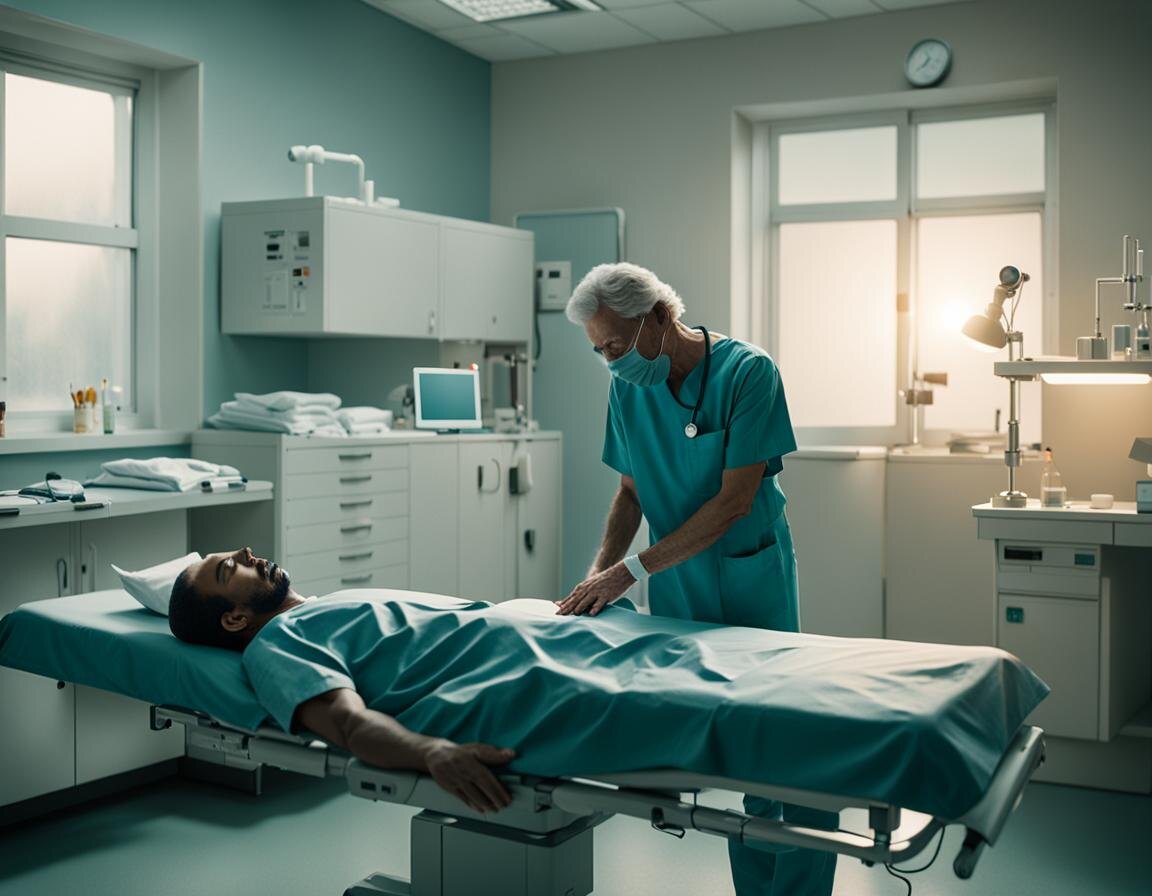 Иногда боль в спине может быть такой силы, что человек может попасть в больницу