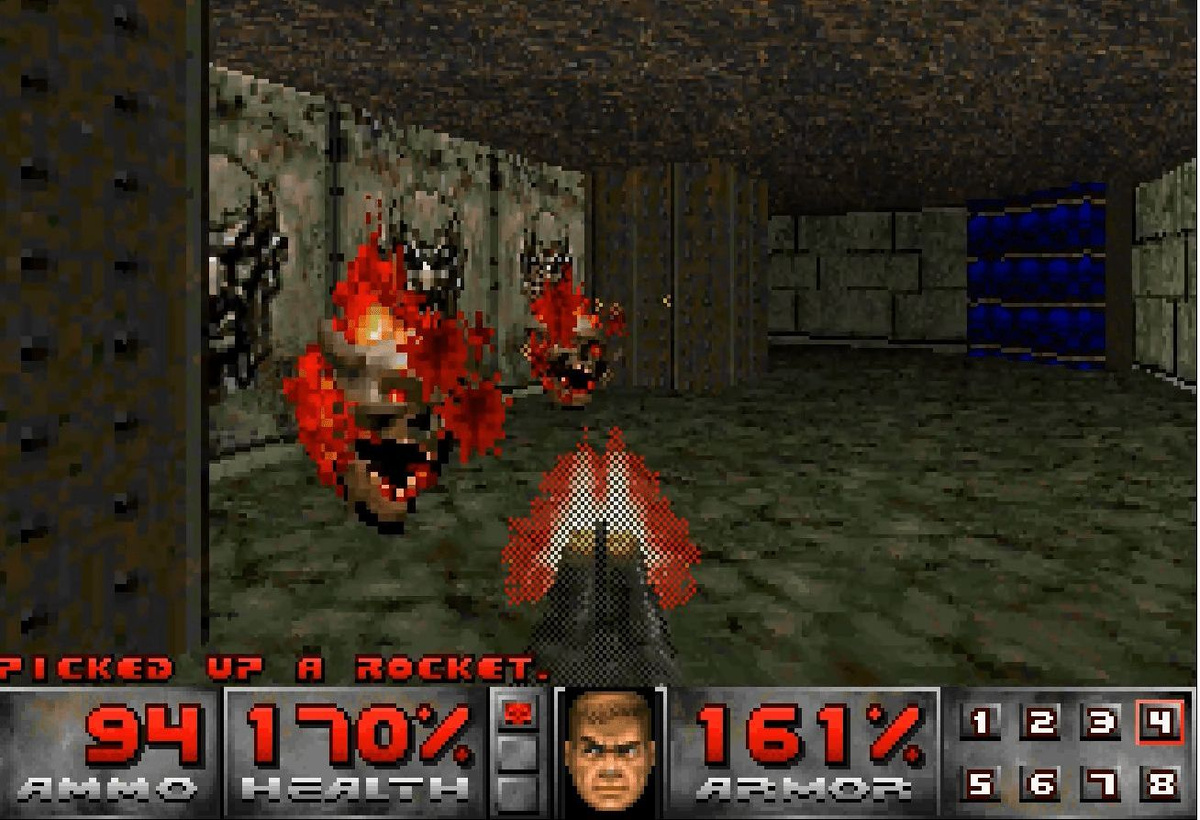    Doom для Sega Saturn. Источник изображения: doomwiki.org