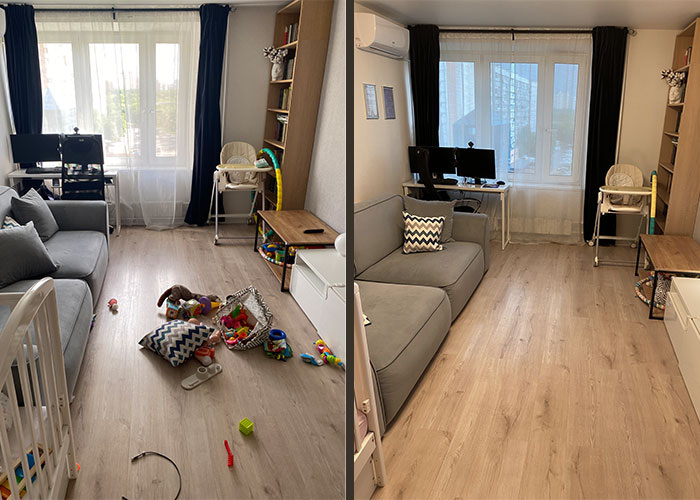 Примеры изменений до и после наведения порядка.