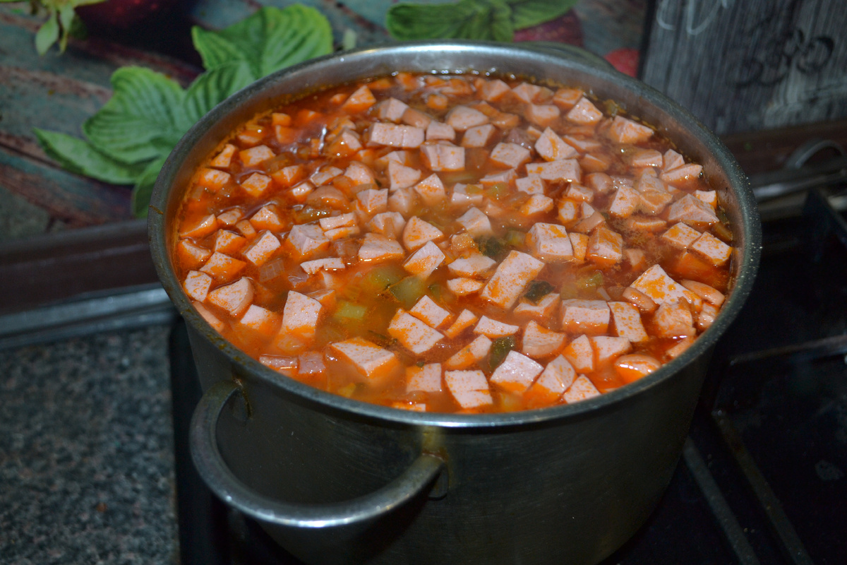 Солняка с кобасой и не только