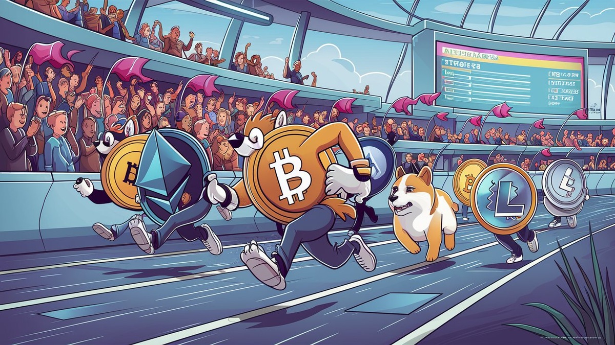 Соревнования в скорости среди криптовалют