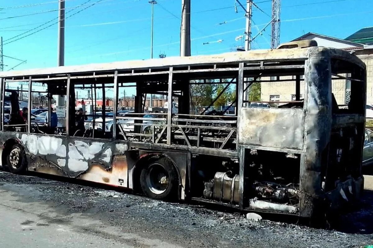    Раскрыты детали пожара в пассажирском автобусе в Хабаровске