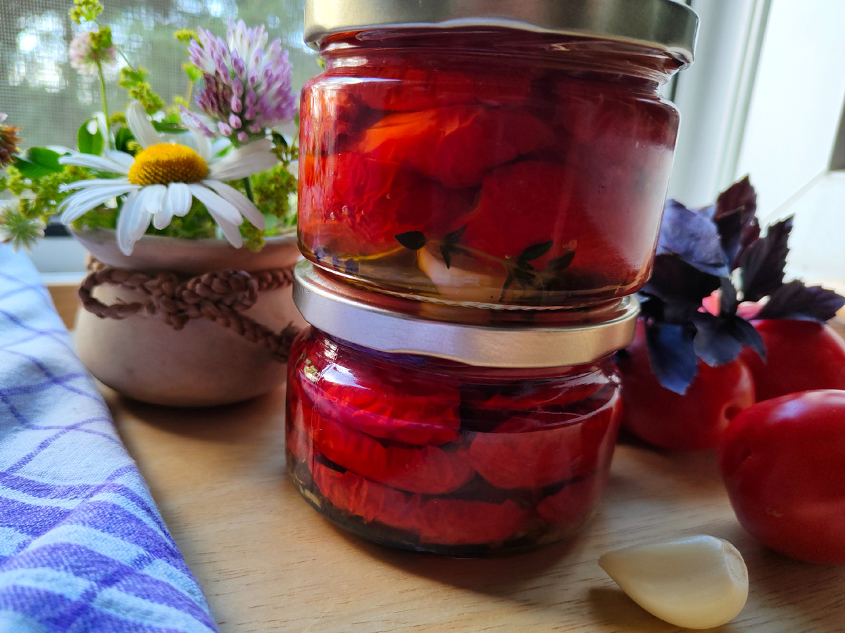 Вяленые томаты - домашние намного вкуснее, чем покупные 🤤