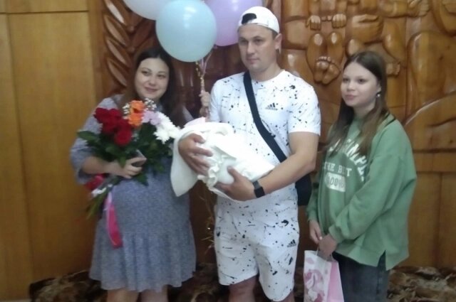    Год назад семья Бурдо стала на одного члена семьи больше! Фото: Из личного архивa