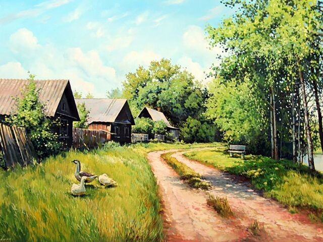 Родная деревня