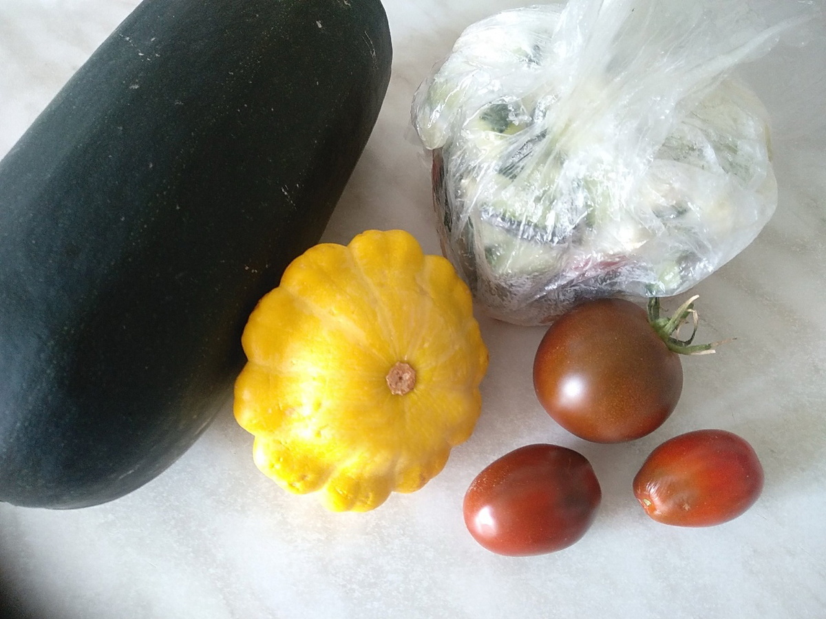 Стандартный замороженный брикет с овощами на зиму