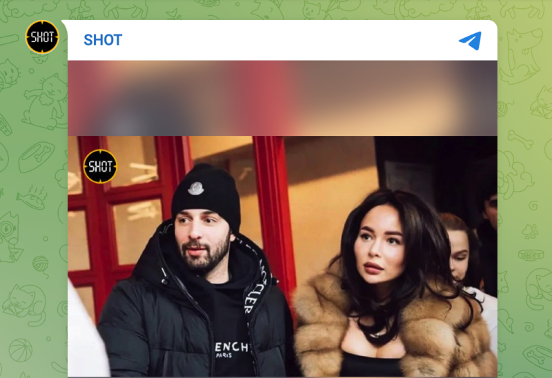    Даниил и Яна Вовченко. Фото: тг-канал Shot.