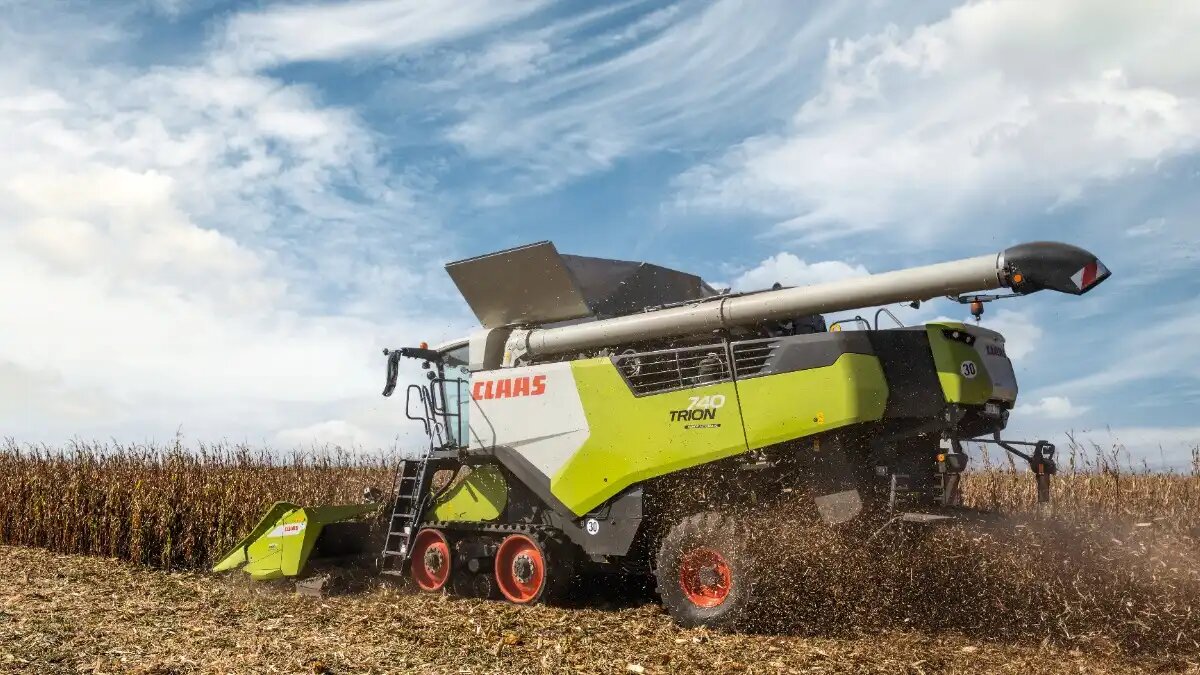 Фото: claas.com Зерноуборочный комбайн CLAAS TRION 740