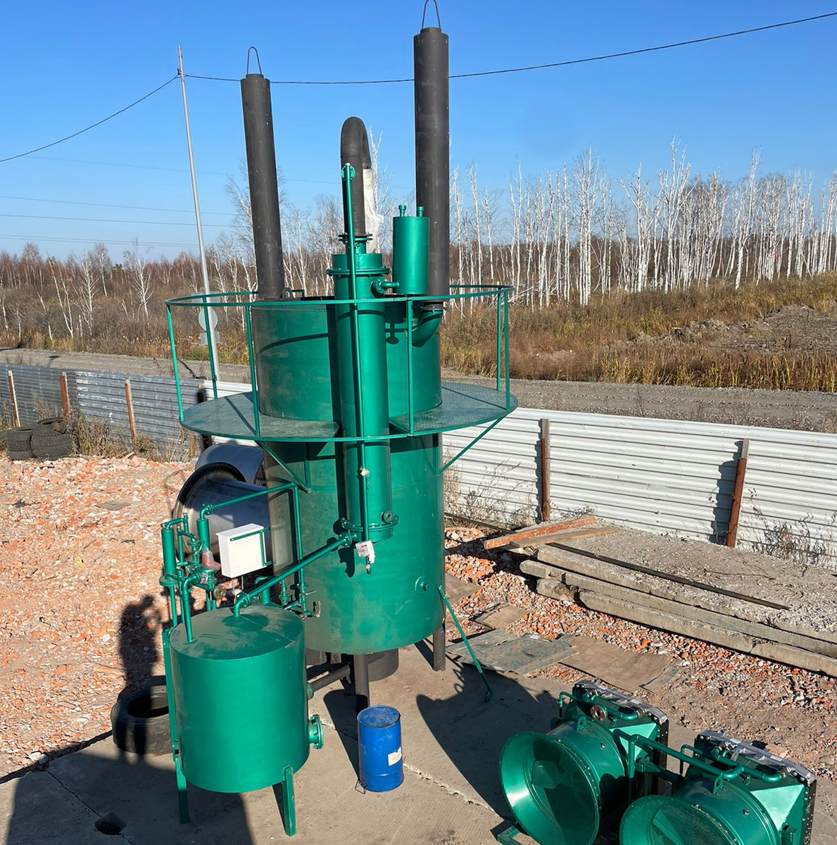 Пиролизная установка "Фортан"