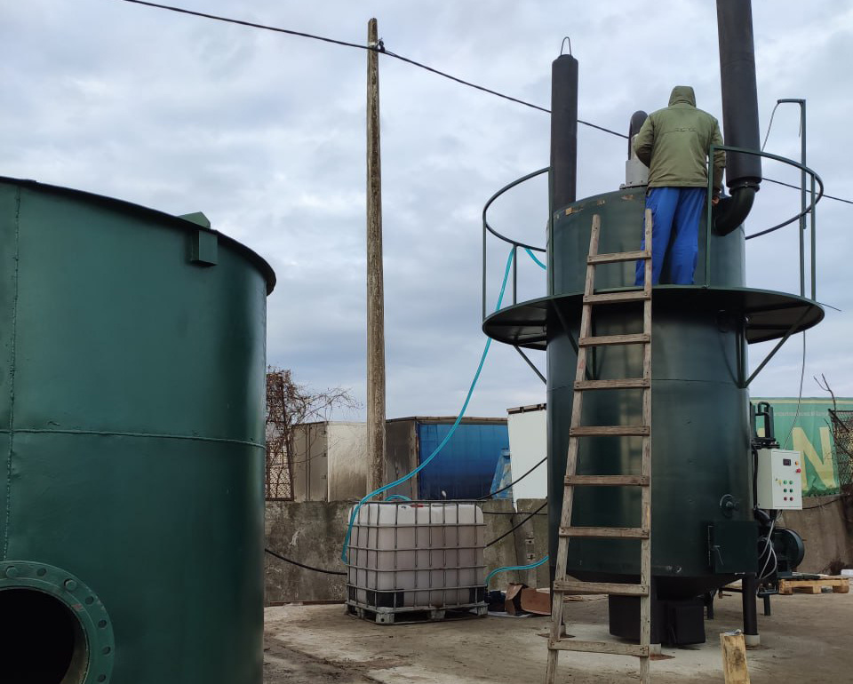 Пиролизная установка "Фортан"