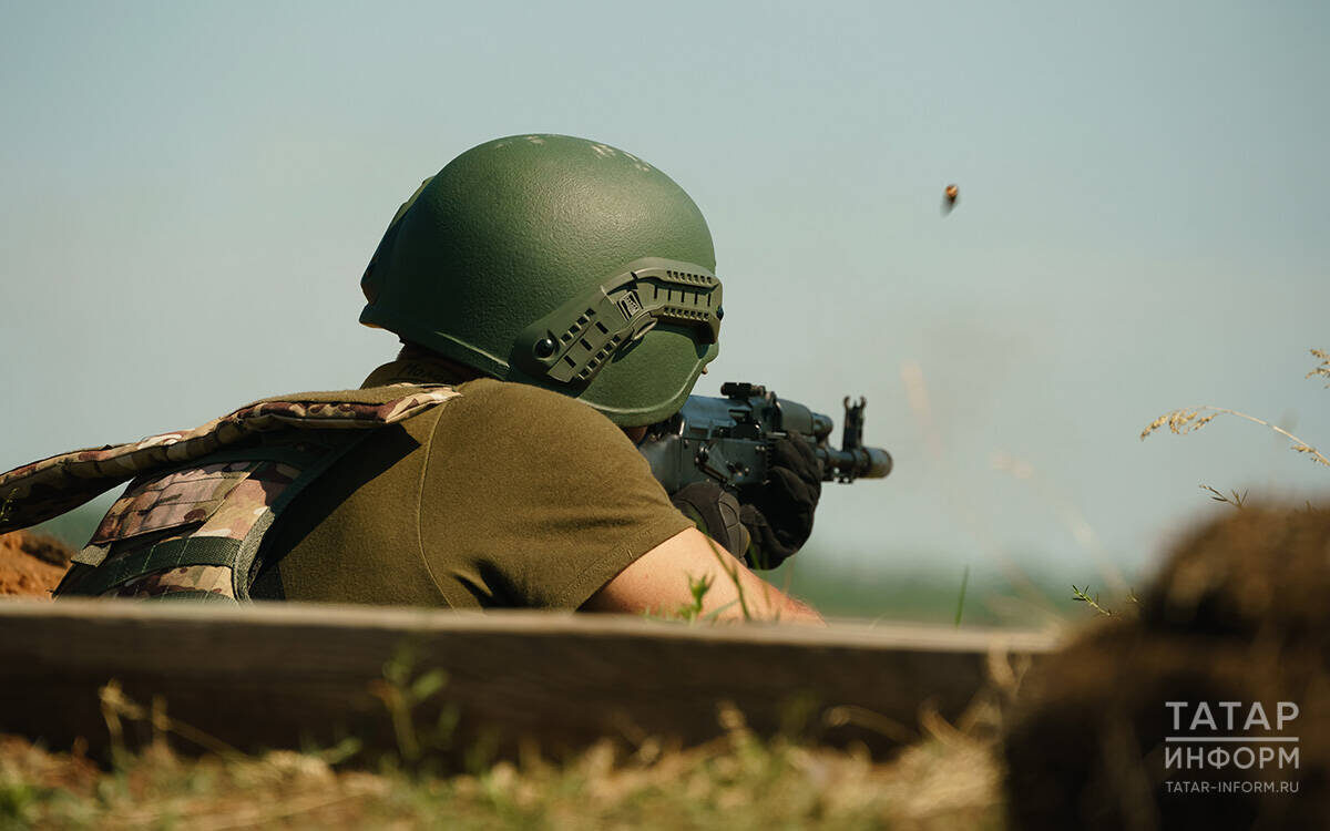 На СВО Гудвин с первых дней – как и многие другие кадровые военные, уехал в командировку в первых числах года. Фото: © Салават Камалетдинов / «Татар-информ»