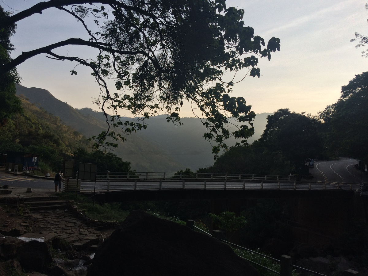 Красивейшие пейзажи, даже рано утром. Подымаемся по серпантину