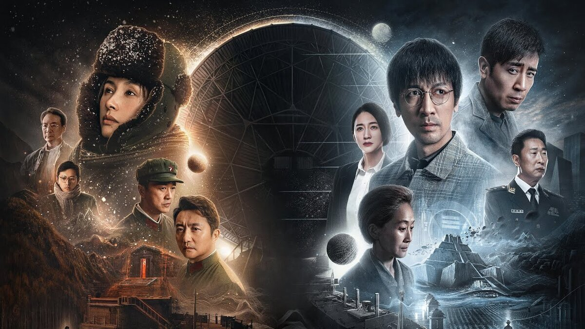 Постер сериала "Задача трёх тел"