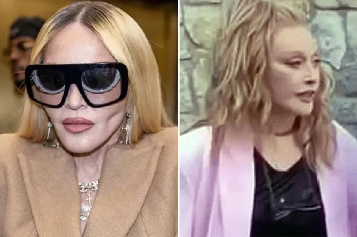    Мадонна и Алла Пугачёва.