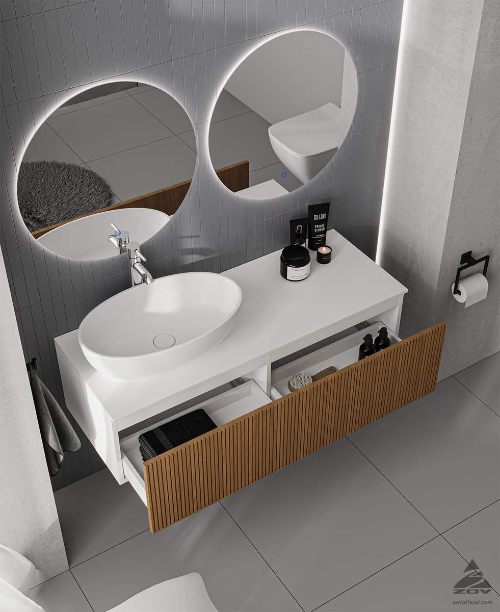 Коллекция мебели для ванной комнаты "Кито"