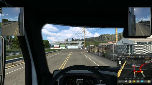 American Truck Simulator (симулятор вождения грузовика).