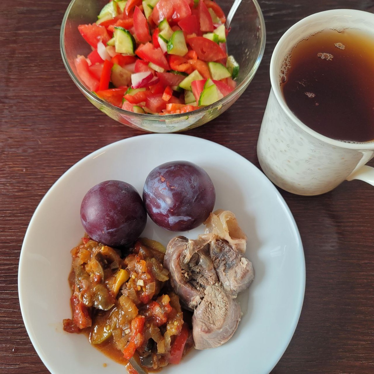 Овощной удар по организму.