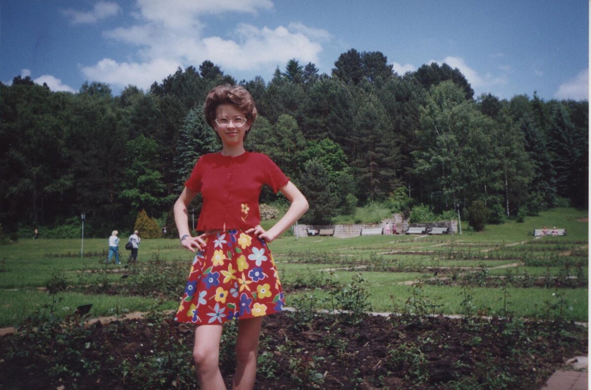 Фото тех времен, когда мне сделали "каре"