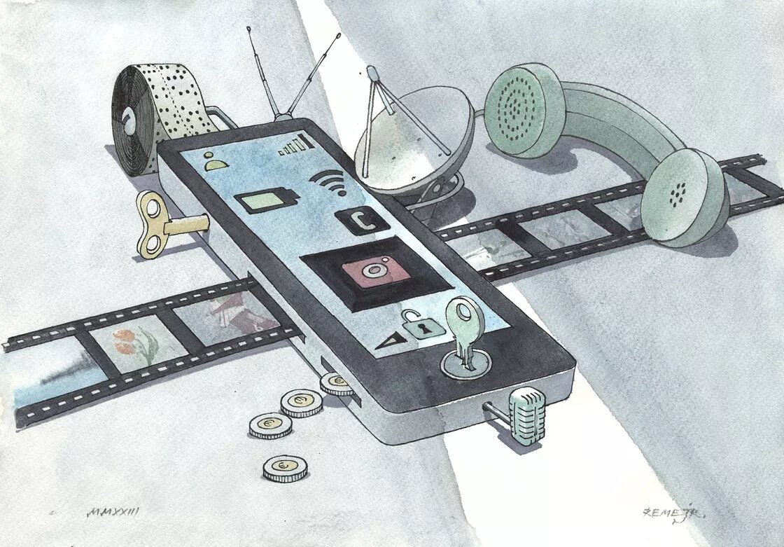 «Мобильный телефон с аналоговыми функциями»