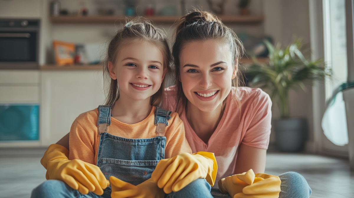 Как поддерживать порядок с детьми