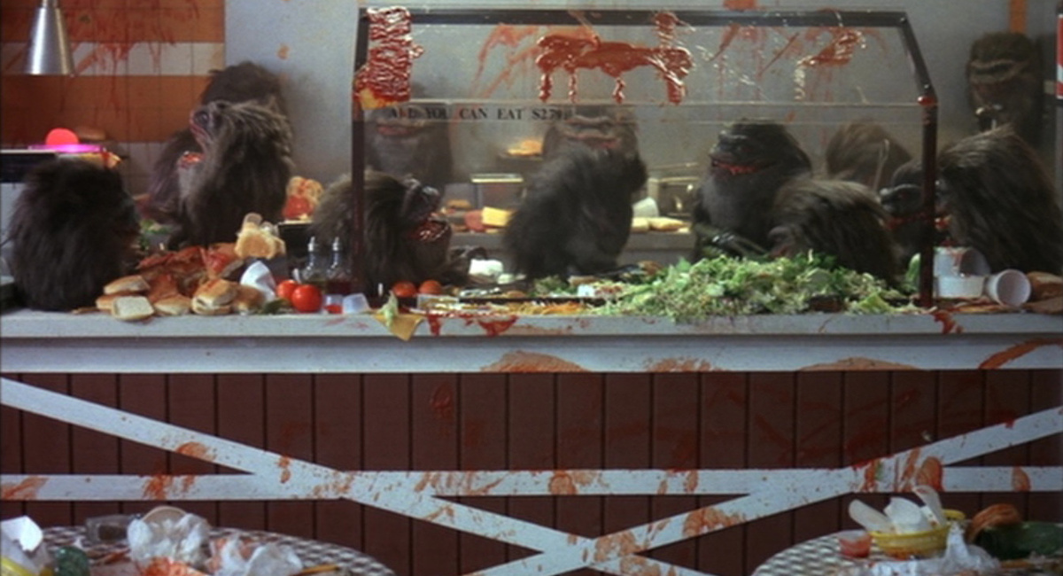 Кадр из фильма "Зубастики 2" (1988)