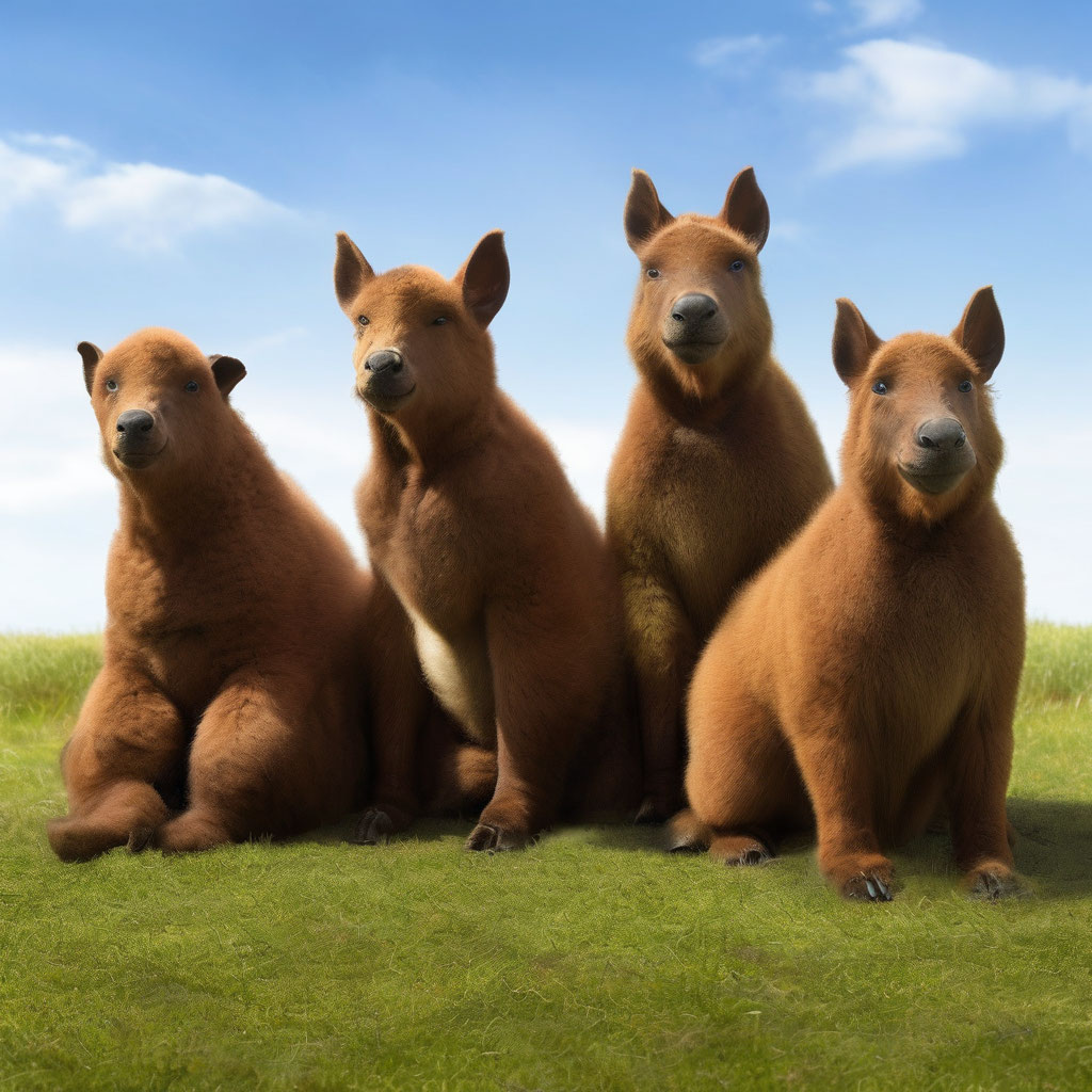 А это, по мнению яндекс-шедеврума, квадроберы животные.