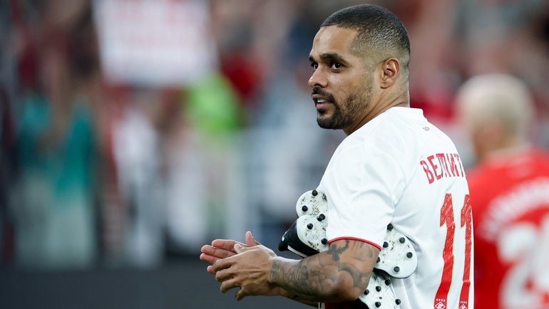    Веллитон в матче легенд «Спартака».Дарья Исаева Global Look Press