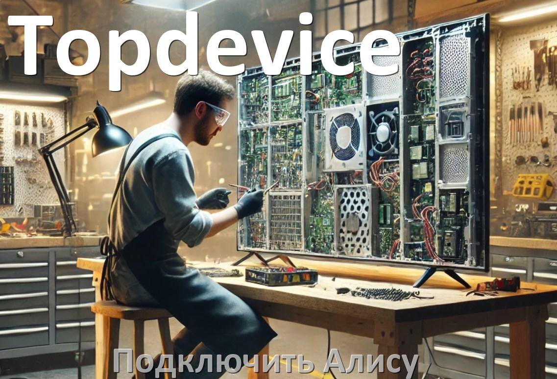 
Как к телевизору Topdevice подключить умную Яндекс колонку 2 Алиса по Wi-Fi и HDMI