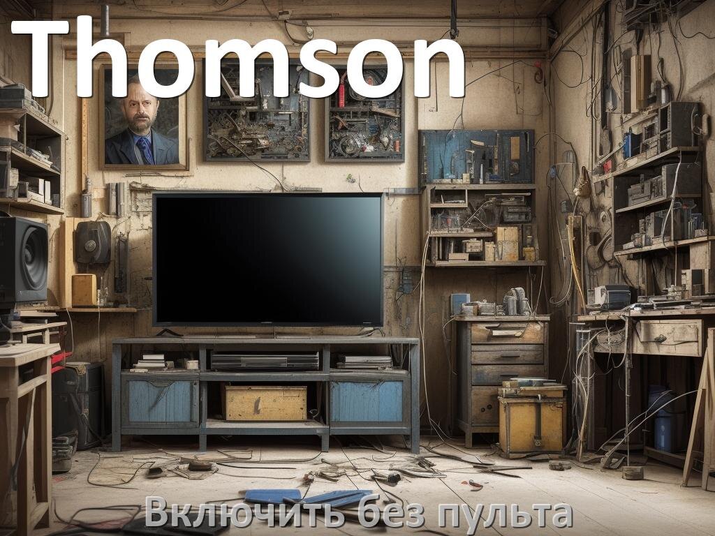 
Как включить и разблокировать телевизор Thomson без пульта и настроить без кнопок с телефона