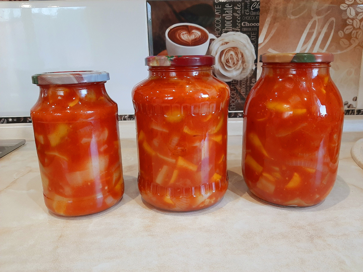 Лечо из кабачков