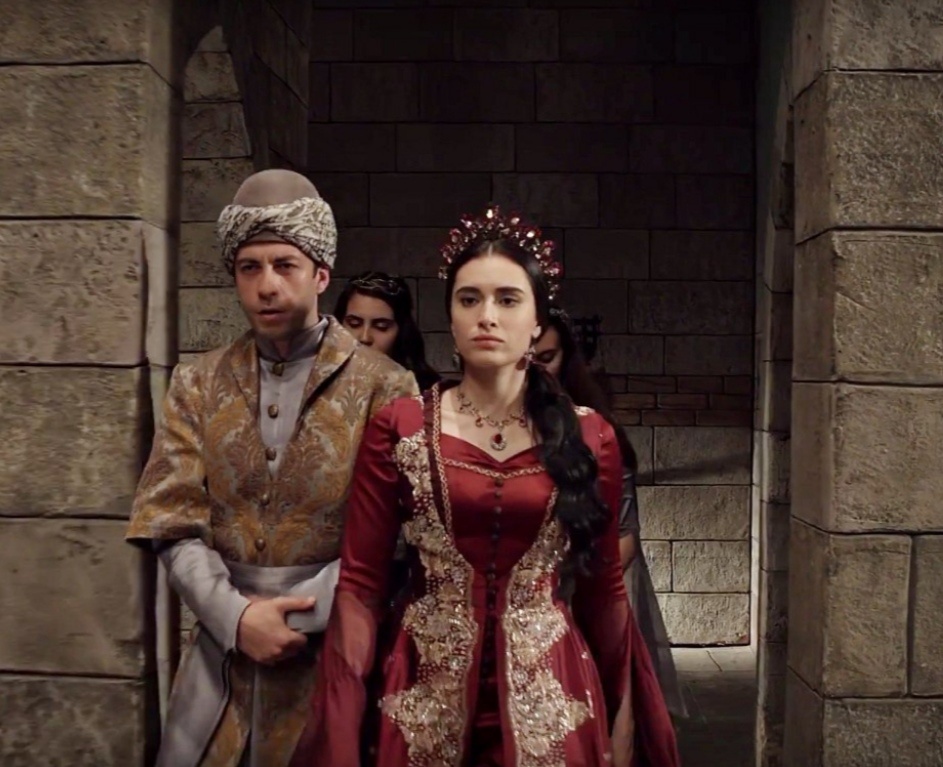 Турхан Султан с Сулейманом-агой. 