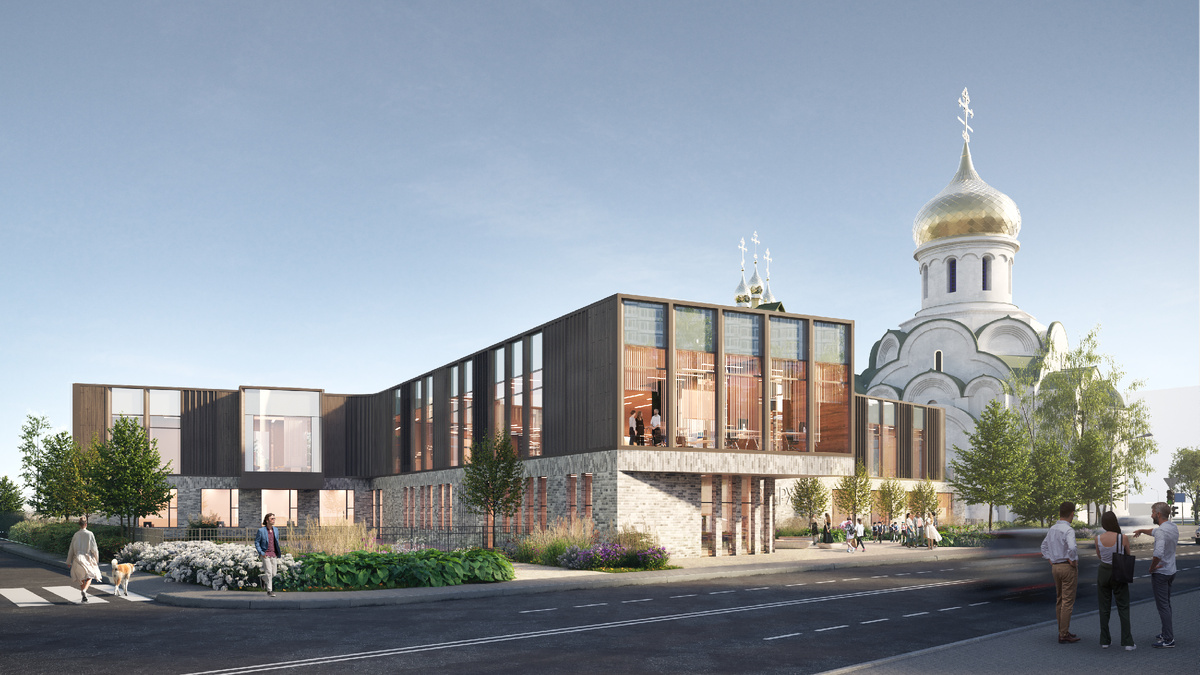 Экстерьер Центра «Вверх»