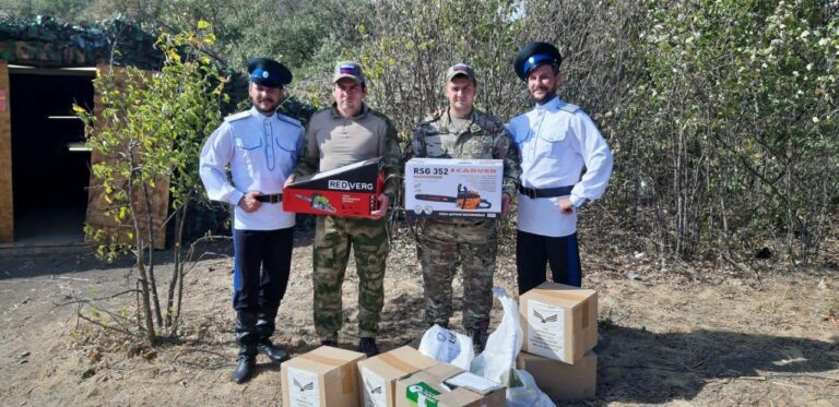    На Донбасс прибыла очередная творческая фронтовая бригада из Оренбуржья Белов Михаил Александрович