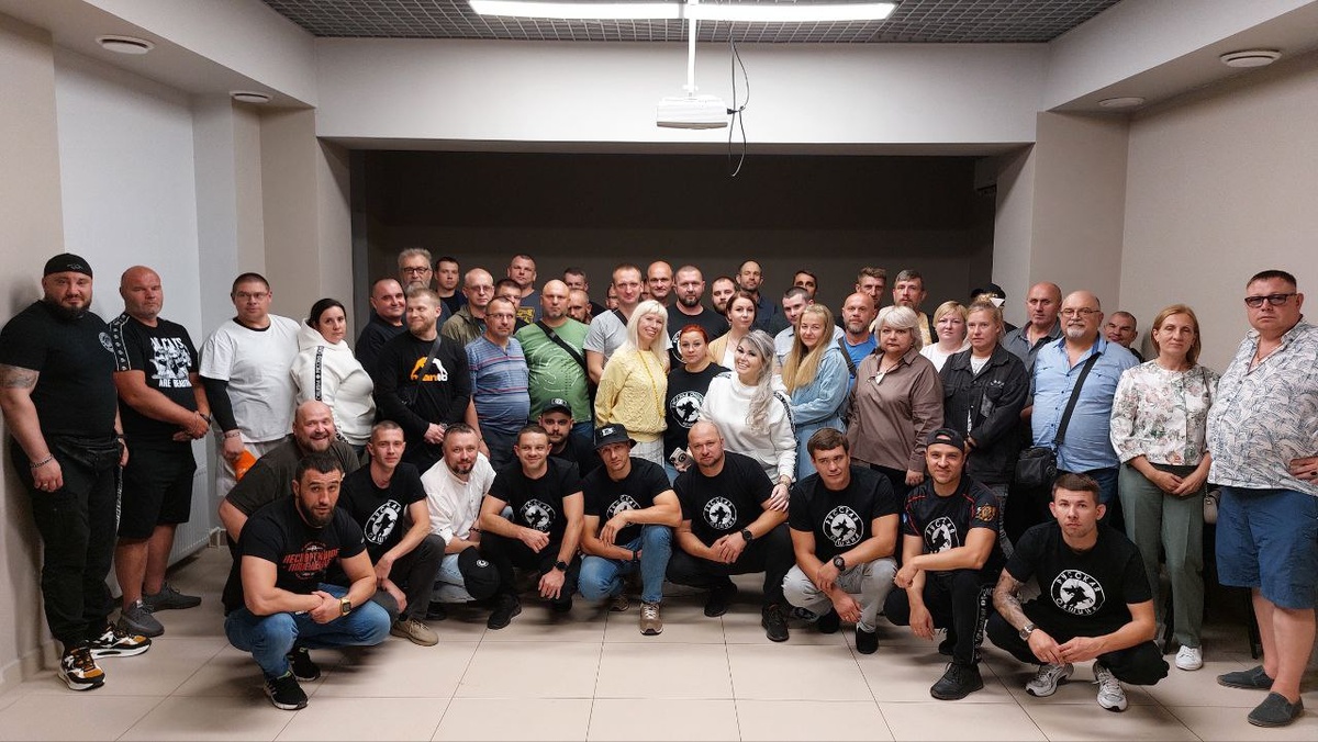 Соратники рязанской «Русской общины» на общем собрании