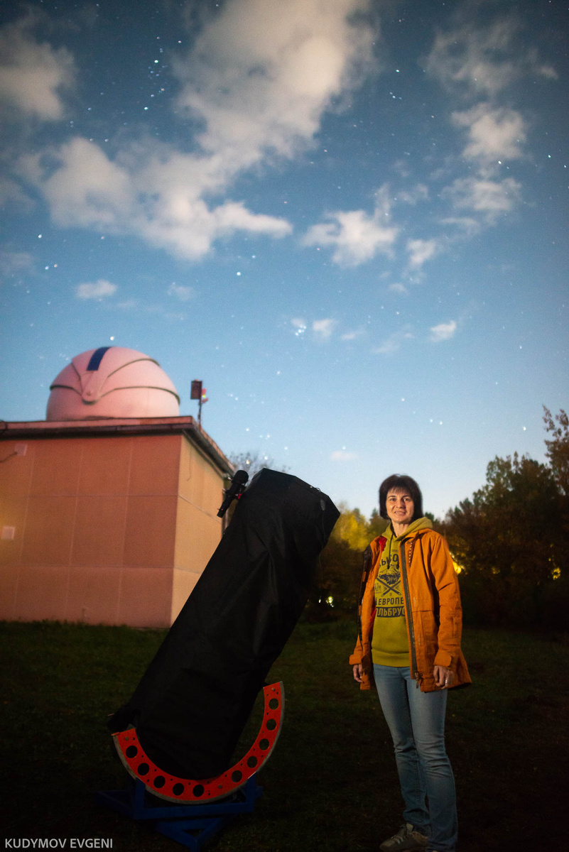 В Коуровской обсерватории (фото Евгений Кудымов)