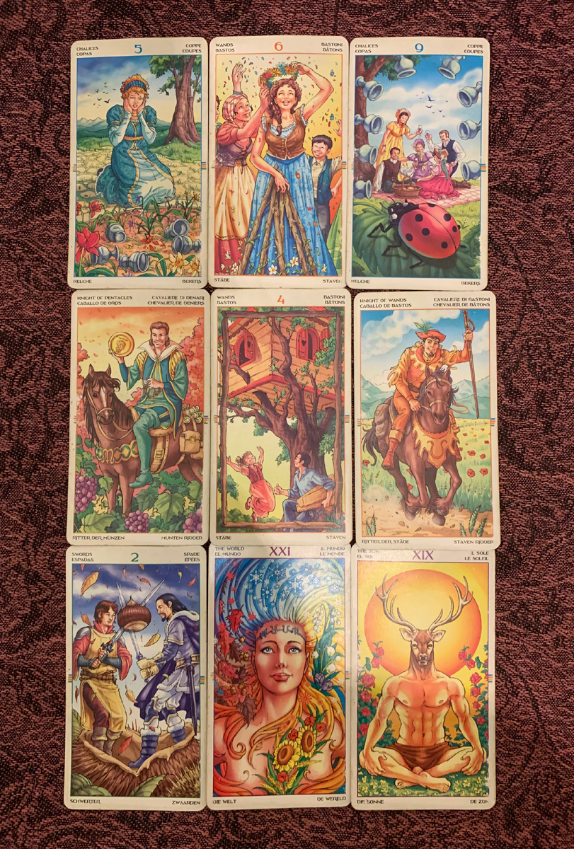 Таро Колесо Года 