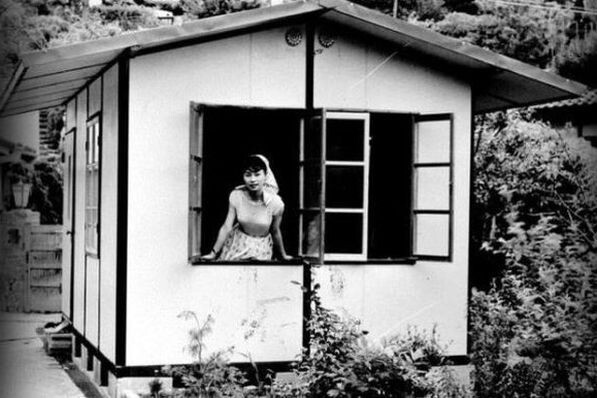 Вот такие минималистичные домики строили себе японцы сразу после войны - без жилья не остались даже бедняки