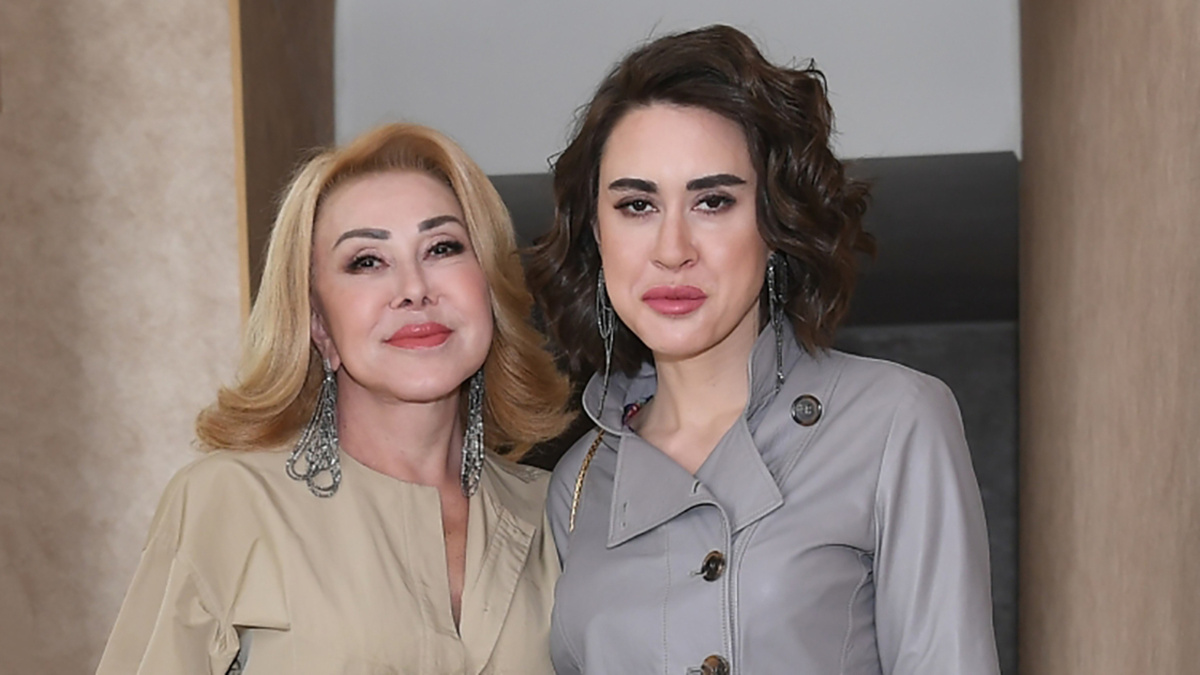 Любовь Успенская с дочерью