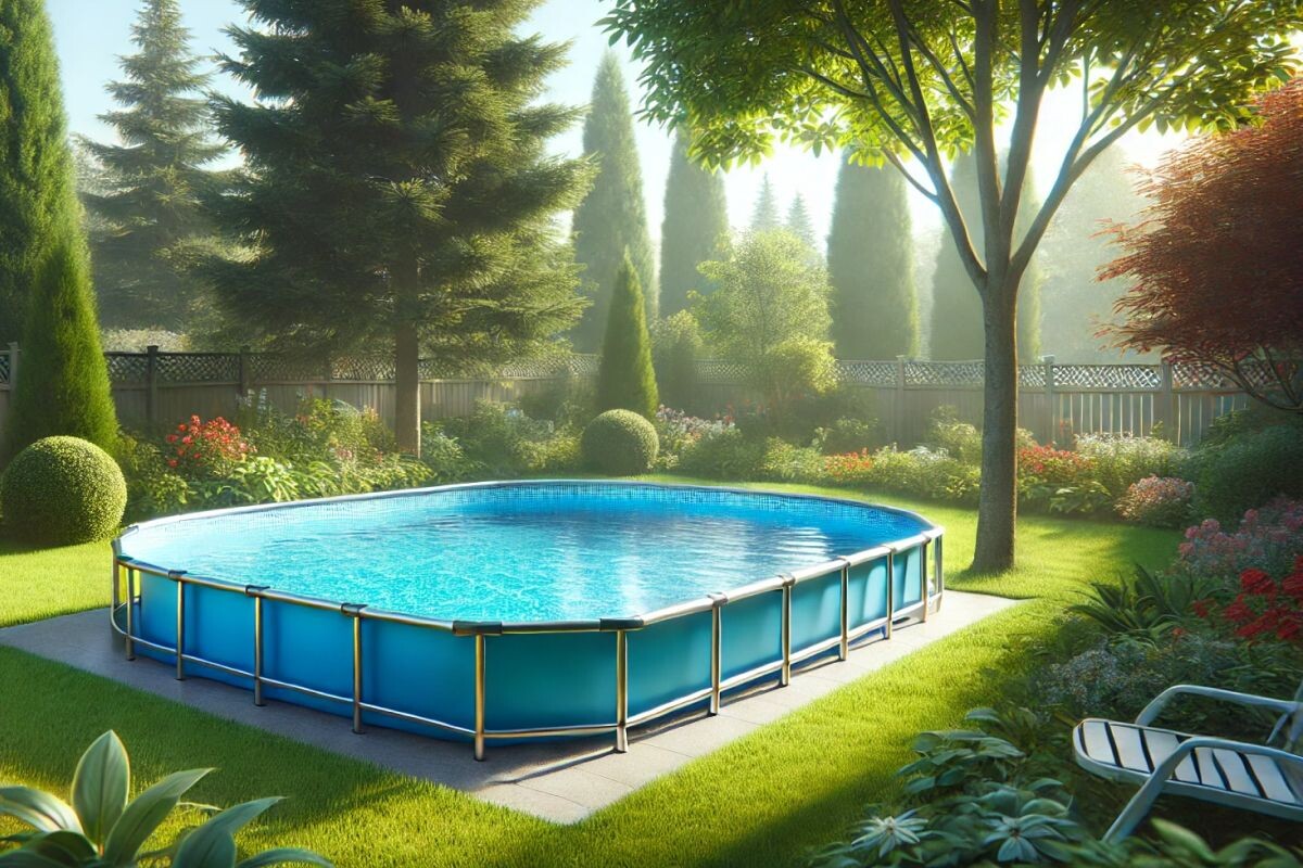 Каркасные бассейны прочные, удобные и мобильные. Источник: нейросеть📷
