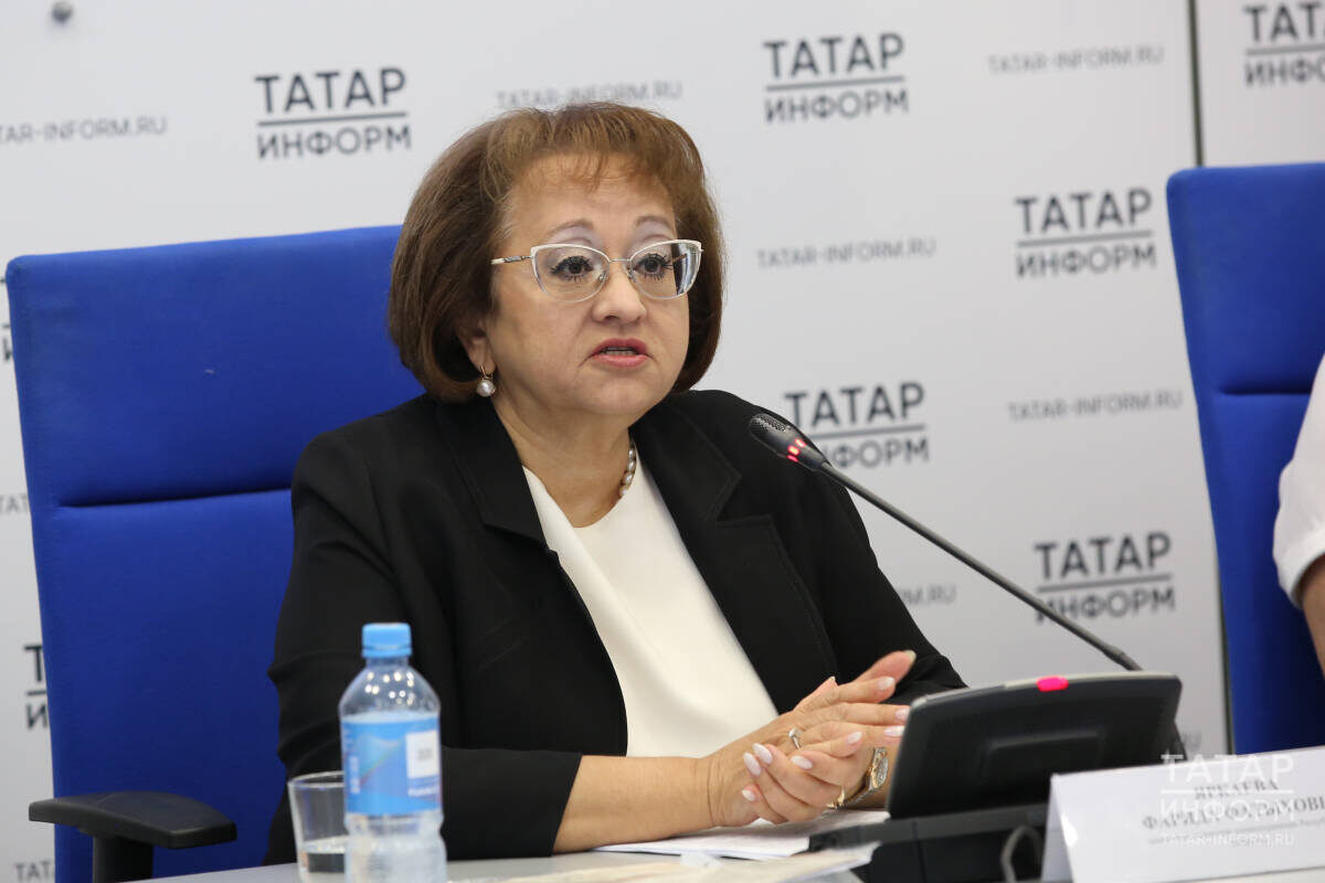 ​Фарида Яркаева: «На сегодня цифра отказников составляет 60,1%. За последние десять лет эта цифра уменьшилась с 73%». Фото: © Султан Исхаков / «Татар-информ»