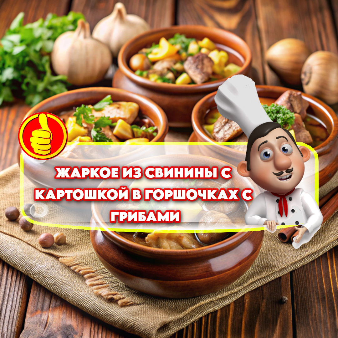 Мясо, запеченное с грибами и картофелем - пошаговый рецепт с фото на Готовим дома