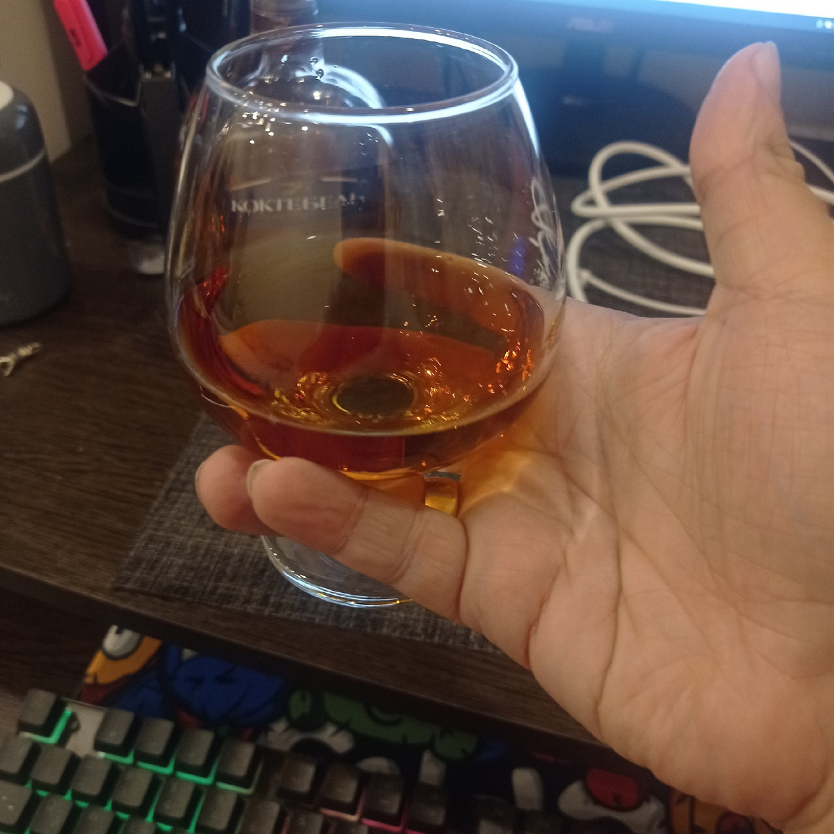 Статья пишется, коньяк  начинает употребляться.