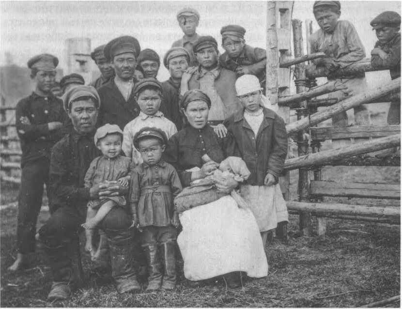 Низовские шорцы, 1927 г. / Фото Н. П. Дыренковой, МАЭ, б/н